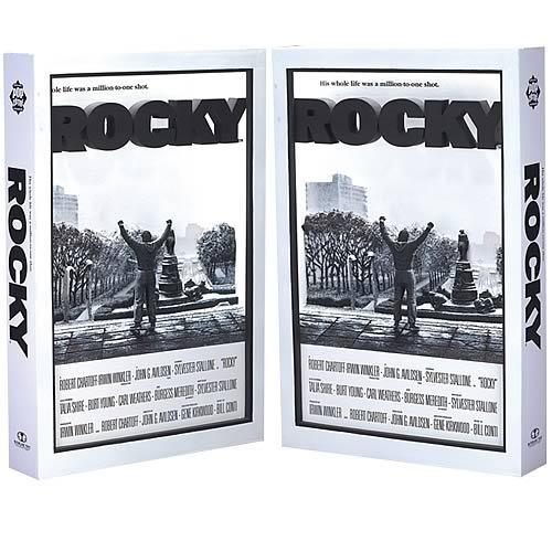 Rocky 3-D Movie Poster Sculpture